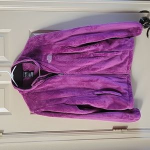 North Face fuzzy jacket